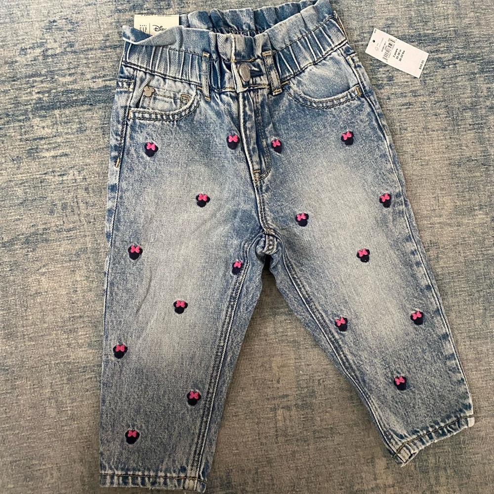 Gap Kids Minnie Mouse jeans. new with tags!